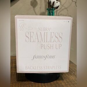 NuBra Seamless Push-up Bra, size D, new!